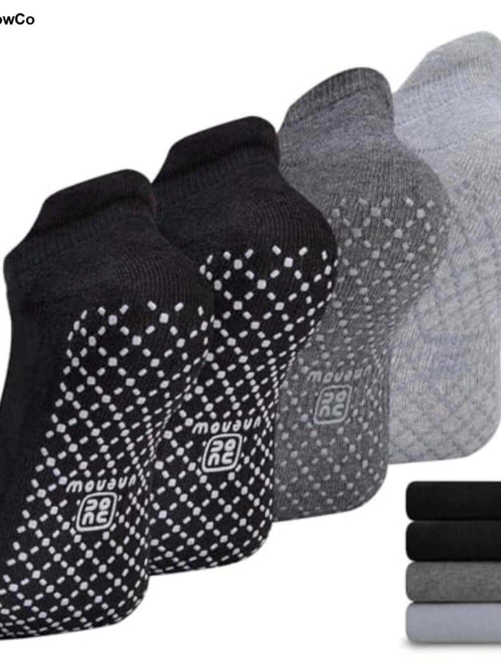 Unisex Non Slip Grip Socks for Yoga Pilates Barre Home Hospital